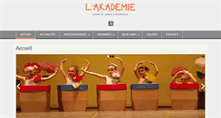 Desktop Screenshot of lakademie.com